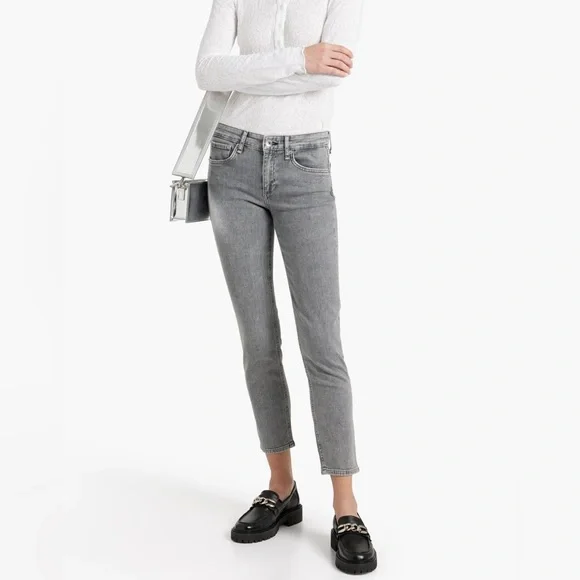 Rag & Bone Cate Cropped Mid-Rise Skinny Jeans - Picture 2 of 8